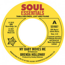 Brenda Holloway - My Baby Moves Me - 7" Vinyl