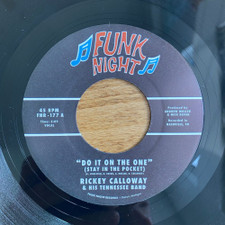 Rickey Calloway & His Tennessee Band - Do It On The One (Stay In The Pocket) - 7" Vinyl