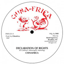 Chinafrica - Declaration Of Rights / Bababoom - 12" Vinyl