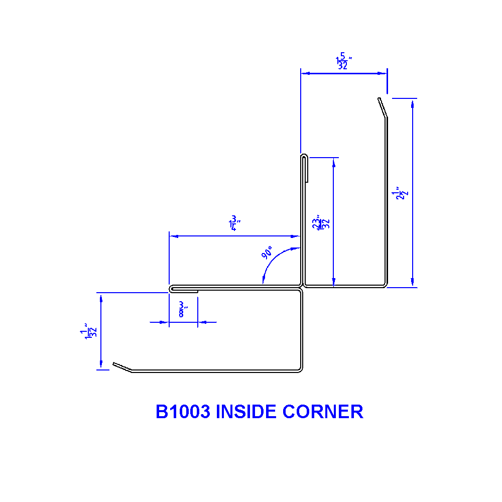 Aluminum Inside Corner 1" Thick Hardie Board Lap Siding Metal Wall Panels CAP Metal Panels