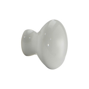 White Ceramic Knob Qualitycabinets