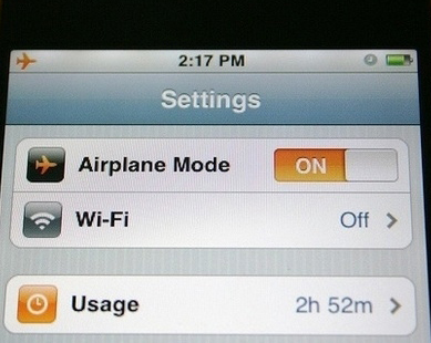 cell phone airplane mode for faster charging