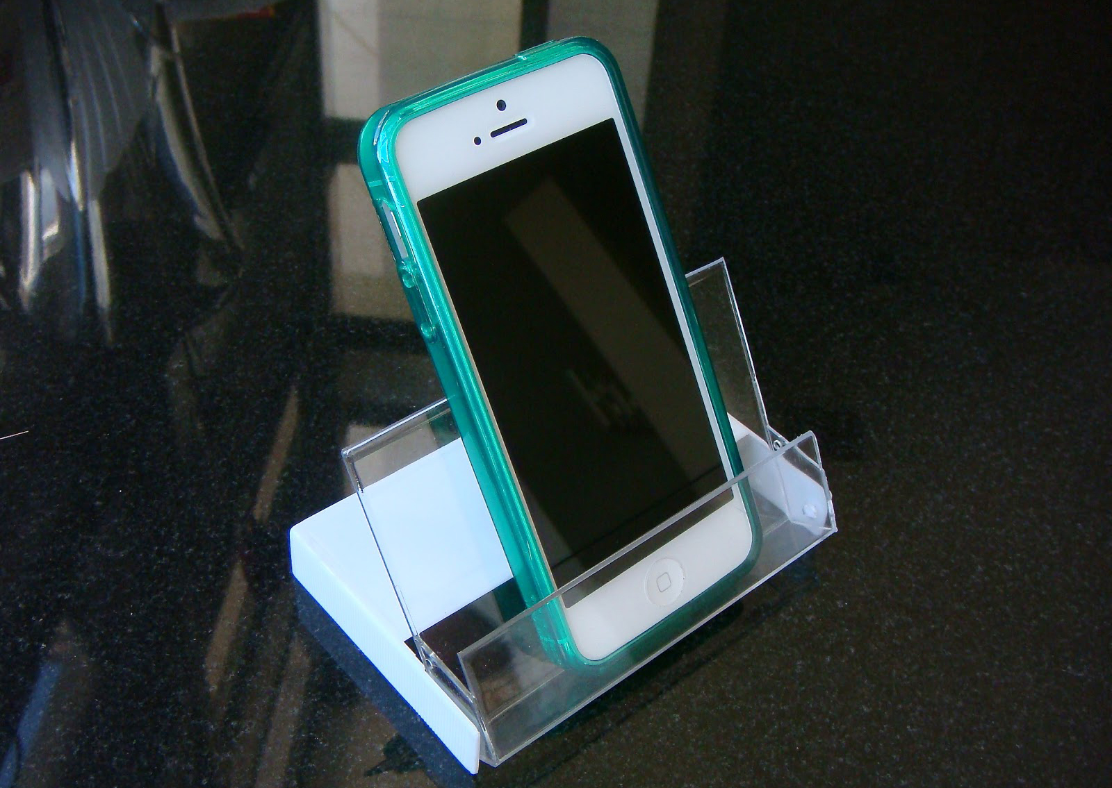 cassette tape cell phone stand