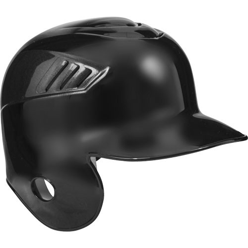 Single flap batting helmet