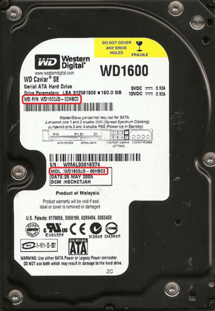 1 Year Warranty New White Label 250GB 8MB 7200RPM SATA Destkop 3.5/" Hard Drive