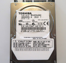 Toshiba MK6034GSX (HDD2D35 R ZK01 T) 010 A0/AH101J 60gb 2.5" Sata Hard Drive