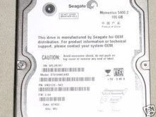 SEAGATE ST9100824AS, 9W3139-502, 100GB SATA FW:3.04, WU