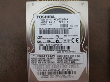Toshiba MK6026GAX HDD2194 D ZK01 T 630 A0/PA202D 60gb IDE/ATA 45DP5844T (T)