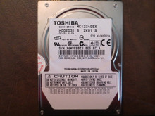 Toshiba MK1234GSX HDD2D31 S ZK01 S 010 A0/AH001A 120gb Sata