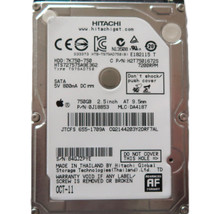 Hitachi HTS727575A9E362 PN:0J18853 MLC:DA4187 655-1709A 750gb Sata 10/2011