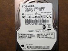 Toshiba MK2555GSXF HDD2H74 X TW01 T 010 D3/FH405B Apple#655-1550D 250gb Sata 51IPT1DDT (T)