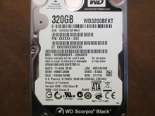 WD WD3200BEKT-22KA9T0 HBNTJANB (WX91) Thailand 320gb 2.5" Sata HDD 11AUG2010