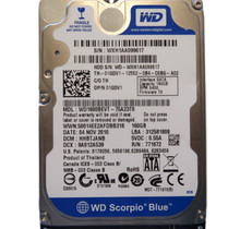 WD WD1600BEVT-75A23T0 DCM:HHBTJANB (WXH1) Thailand 160gb 2.5" Sata HDD NOV/2010