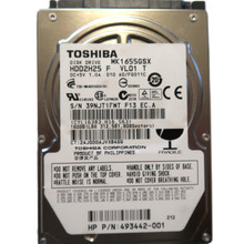 Toshiba MK1655GSX HDD2H25 F VL01 T 010 A0/FG011C 160gb 2.5" Sata 493442-001 HDD