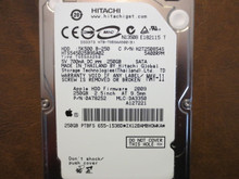 Hitachi HTS545025B9SA02 PN:0A78252 MLC:DA3350 Apple#655-1538D 2.5" 250gb Sata  0A78252 (T)
