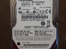 Toshiba MK2555GSXF HDD2H74 Q TW01 T 010 D1/FH205B Apple#655-1550B 250gb Sata  (T)