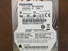 Toshiba MK1655GSXF HDD2H75 Q TW01 T 010 D1/FH215B Apple#655-1549B 160gb Sata