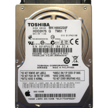 Toshiba MK1655GSXF (HDD2H75 Q TW01 T) 010 D1/FH215B 2.5" 160GB Sata 655-1549B