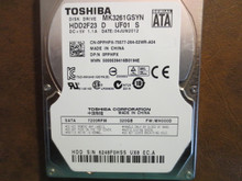 Toshiba MK3261GSYN HDD2F23 D UF01 S FW:MH000D 320gb Sata (Donor for Parts)