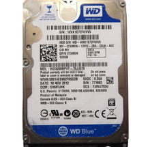 WD3200BPVT-75JJ5T0 EHMTJHK (WXK1) Malaysia 320gb 2.5" Sata hard drive NOV.2012