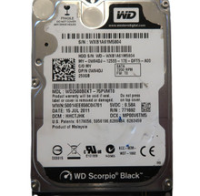 WD WD2500BEKT-75PVMT0 HHCTJHK (WXB1) Malaysia 250gb 2.5" Sata HDD 07/2011