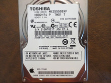 Toshiba MK2555GSXF HDD2H74 P TW01 T 010 D2/FH305B Apple#655-1550C 250gb Sata