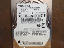 Toshiba MK2555GSXF HDD2H74 X TW01 S 010 D3/FH405B Apple#655-1550D 250gb Sata (Donor for Parts)