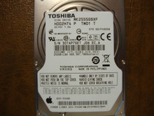 Toshiba MK2555GSXF HDD2H74 P TW01 T 010 D2/FH305B Apple#655-1550C 250gb Sata 30TAP7GET