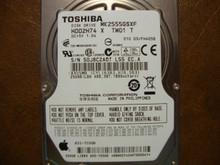Toshiba MK2555GSXF HDD2H74 X TW01 T 010 D3/FH405B Apple#655-1550D 250gb 2.5" Sata
