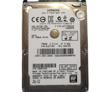 Hitachi HTS547575A9E384 0J27703 DA4755 (59GE) Thailand 655-1684C 750gb JUL-12