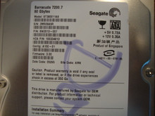 Seagate ST380011AS 9W2013-007 FW:3.00 AMK 80gb Sata (Donor for Parts) 3MR08A5R