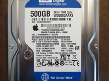 Western Digital WD5000AAKS-402AA0 DCM:HCNNHTJAGN Apple#655-1566C 500gb Sata