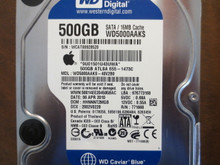Western Digital WD5000AAKS-40V2B0 DCM:HHNNNT2MGB Apple#655-1473C 500gb Sata