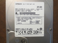 Hitachi HDT721064SLA360 PN:0A39990 MLC:BA3064 Apple#655-1527A 640gb Sata