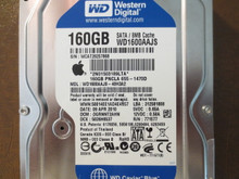 Western Digital WD1600AAJS-40H3A2 DCM:DGRNNT2AHN Apple#655-1470D 160gb Sata