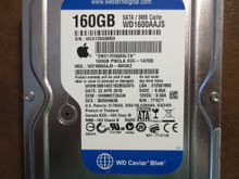 Western Digital WD1600AAJS-40H3A2 DCM:HHNNHT2AGN Apple#655-1470D 160gb Sata