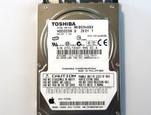 Toshiba MK8034GSX (HDD2D38 Q ZK01 T) 010 C0/AH303B 2.5" 80gb Sata HDD 655-1339A
