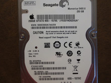 Seagate ST9250315ASG 9KAG32-042 FW:0008APM2 WU Apple#655-1570C 250gb Sata