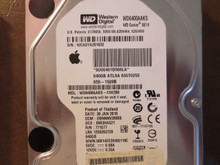 Western Digital WD6400AAKS-41H2B0 DCM:DBNNNV2MBB Apple#655-1528B 640gb Sata