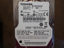 Toshiba MK3255GSXF HDD2H77 P TW01 T 010 D2/FH315B Apple#655-1551C 320gb Sata