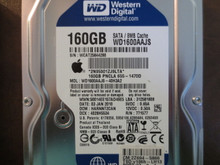 Western Digital WD1600AAJS-40H3A2 DCM:HARNNT2CAN Apple#655-1470D 160gb Sata