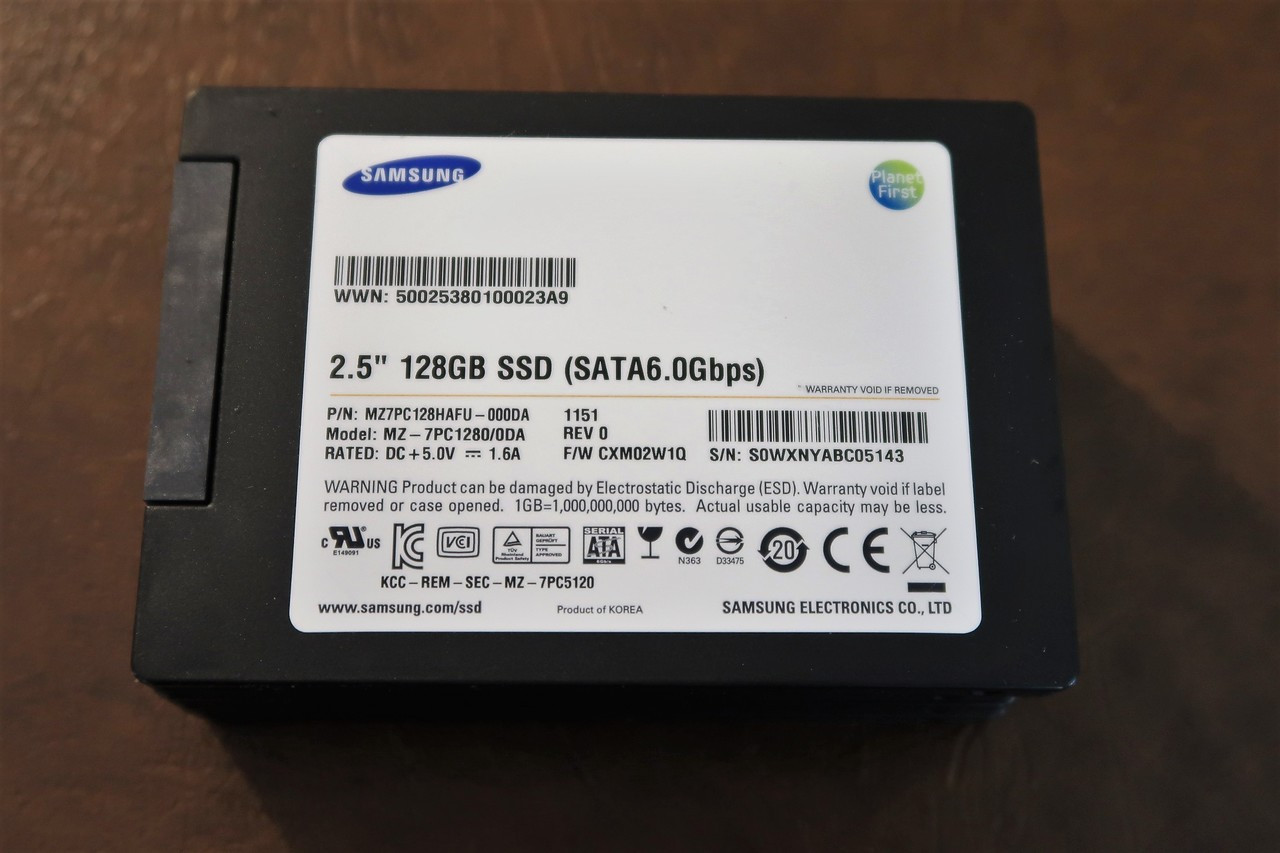 Samsung MZ7PC128HAFU-000DA MZ-7PC1280/0DA REV 0 FW:CXM02W1Q 2.5" 128gb Sata  SSD - Effective Electronics