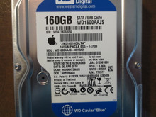 Western Digital WD1600AAJS-40H3A2 DCM:HGNNHT2AGN Apple#655-1470D 160gb Sata