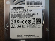 Toshiba MQ01ABF032 HDKCB17A2A01 T AAA AB10/AM0P2A 320gb 2.5" Sata