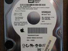 Western Digital WD5000AAKS-41YGA1 DCM:HARNNT2MAB Apple#655-1360G 500gb Sata