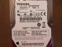 Toshiba MK2555GSXF HDD2H74 P TW01 S 010 D2/FH305B Apple#655-1550C 250gb Sata 