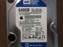 Western Digital WD6400AAKS-40H2B1 DCM:HANNHT2MGB Apple#655-1528C 640gb Sata