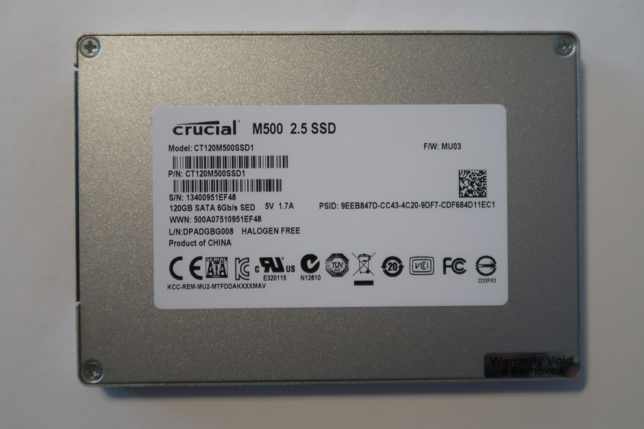Crucial CT120M500SSD1 2.5" 120gb Sata SSD - Effective Electronics