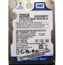 WD WD3200BPVT-22JJ5T0 DCM: SEMTJHN (WXF1) Malaysia 320gb 2.5" Sata HDD NOV/2011