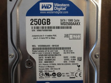 Western Digital WD2500AAKX-001CA0 DCM:HANNNTJCE 250gb Sata